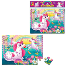 гр Пазли м“які А4 “Єдинороги“ VT1102-34 (50) “Vladi Toys“, 35 елементів, в пакеті