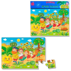 гр Пазли м“які А4 “Малюк зможе. Ріпка“ VT1102-28 (50) “Vladi Toys“