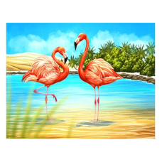 Алмазна мозаїка JS 25457 (50) “TK Group“, “Птахи“, 30х20 в коробці