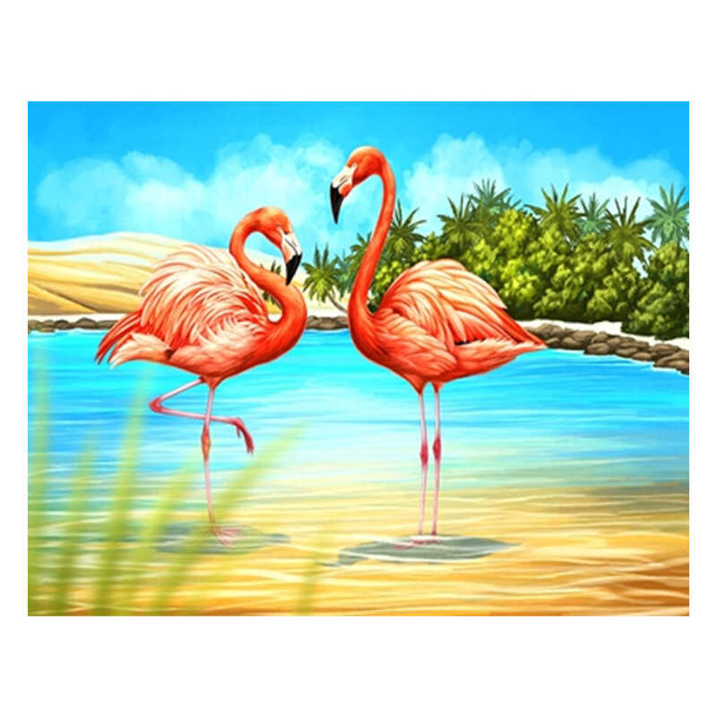 Алмазна мозаїка JS 25457 (50) “TK Group“, “Птахи“, 30х20 в коробці