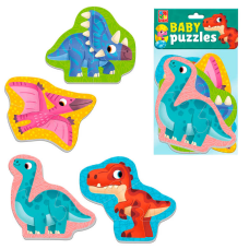 гр Пазли м“які бейбі “Малюк зможе. Динозаври“ VT1106-93 (50) “Vladi Toys“, в пакеті