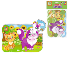 гр Пазли магнітні А5 “Котики“ - VT3205-73 (50) “Vladi Toys“, в пакеті