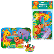 гр Пазли м’які магнітні А5 Малюк зможе “Зоопарк“ VT3205-90 (50) “Vladi Toys“
