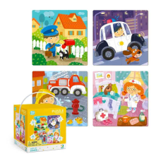 гр Пазли 4 в 1 “Професії“ 300131 (12) “Dodo“