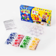 гр Пальчикові фарби “Моя перша творчість“ PK-02-02 4 кольори укр. (12) “Danko Toys“