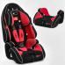 Автокрісло універсальне G 1699 (2) Колір чорно-червоний 9-36 кг, з бустером, Joy, в пакеті