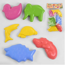 гр Пасочки для піску 6 штук в наборі 21280 (35) “M-TOYS“