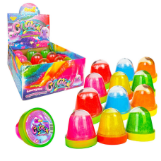 гр Перламутровий слайм конус 51041 (1) “Пані Булька“, ЦІНА ЗА 12 ШТУК В БЛОЦІ, 100 г, ароматизований, 6 кольорів, МІКС