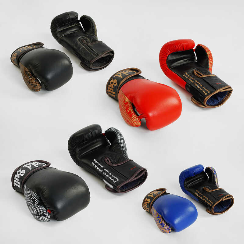 гр Рукавички бокс 10 унцій шкіра (1) “ТМ JAB“