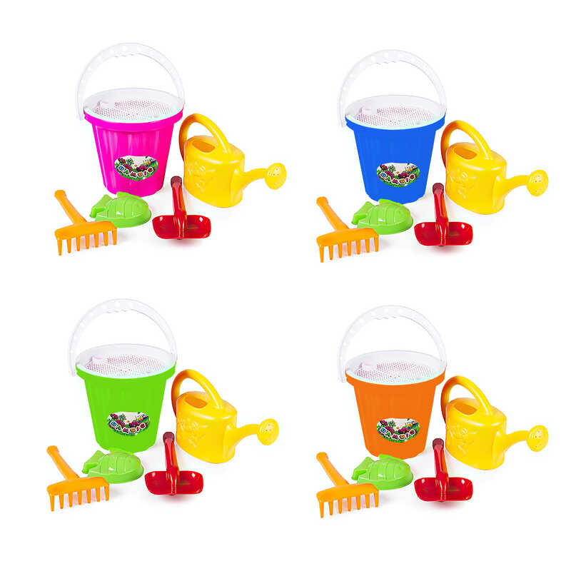 гр Пісочний набір “Великий + лійка велика“ 011/2 (12) “BAMSIC“