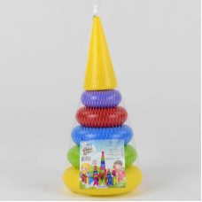 гр Піраміда “Конус малий.“ / 5 кілець / 11016 (21) “M TOYS“