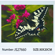 Алмазна мозаїка JS 27660 (50) “TK Group“, “Метелик“, 20х30 см, в коробці