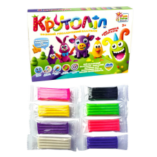 гр Пластилін восковий 49196 8 неонових кольорів (16) “4FUN Game Club“ в коробці