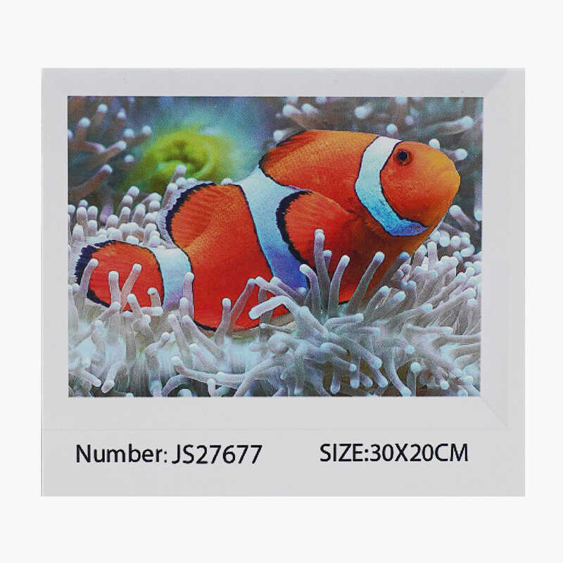 Алмазна мозаїка JS 27677 (50) “TK Group“, “Рибка“, 20х30 см, в коробці