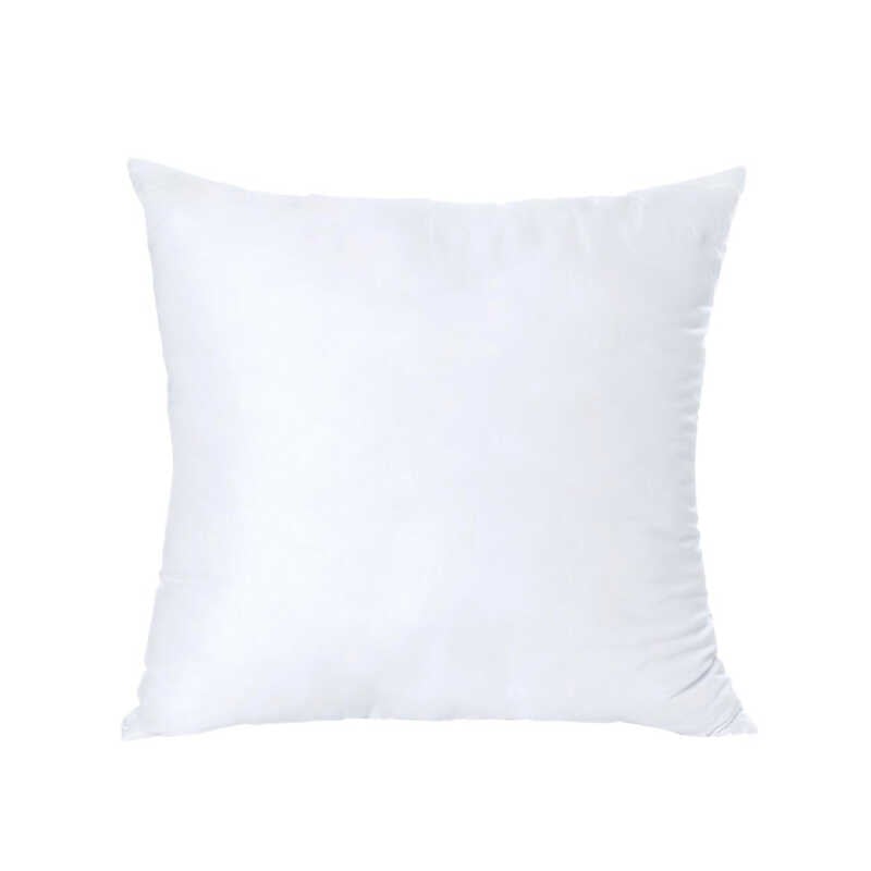 гр Подушка “Білосніжка“ 3010074 мікрофібра, силіконізоване волокно, блискавка, 70*70см, біла (1) “Homefort“