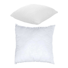 гр Подушка “Білосніжка“ 3010083 стьоб мікрофібра, силіконізоване волокно, 50*50 см., біла (1) “Homefort“