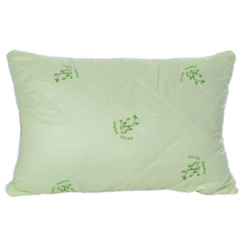 гр Подушка “Бамбук Класик“ 4010102 стьоб мікрофібра, штучне бамбукове волокно, 50*70 см., кольорова (1) “Homefort“