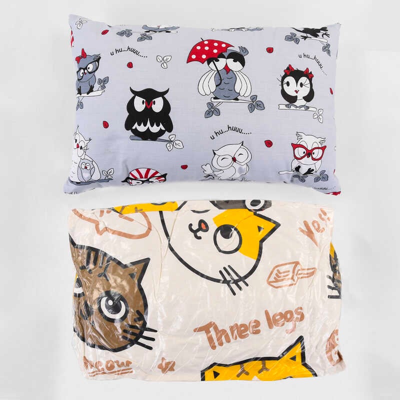 гр Подушка “Дитяча“ 2050066 бавовна, гіпоалергенне волокно, 40*60 см. (1) ВИДАЄТЬСЯ МІКС, “Homefort“