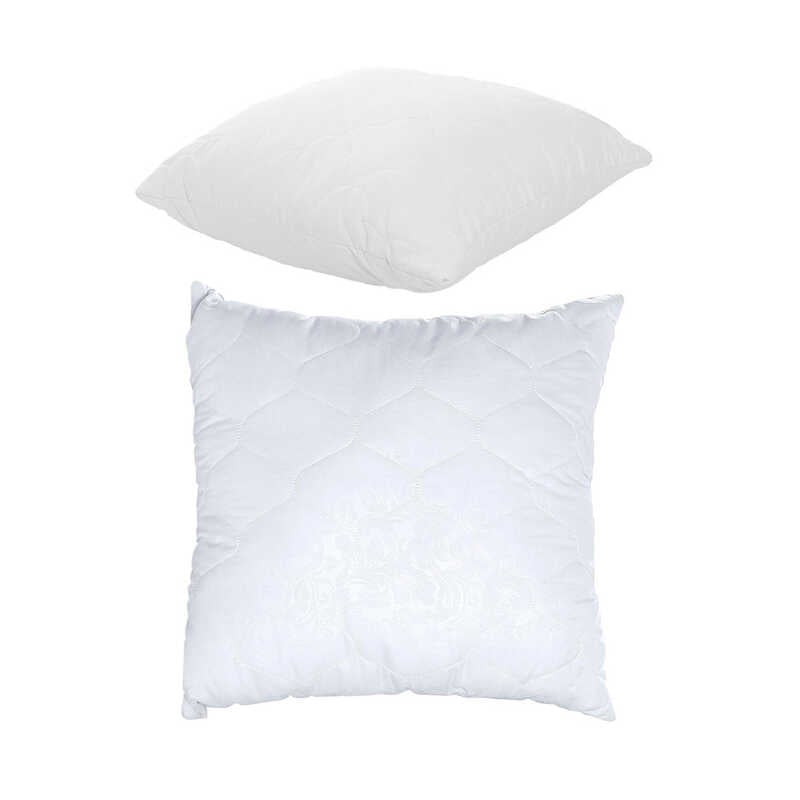 гр Подушка “Сімейна“ 3010009 стьоб мікрофібра, силіконізоване волокно, 40*40 см., біла (1) “Homefort“ гр Подушка “Сімейна“ 3010009 стьоб мікрофібра, силіконізоване волокно, 40*40 см., біла (1) “Homefort“