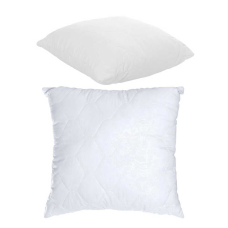 гр Подушка “Сімейна“ 3010010 стьоб мікрофібра, силіконізоване волокно, 60*60 см., біла (1) “Homefort“