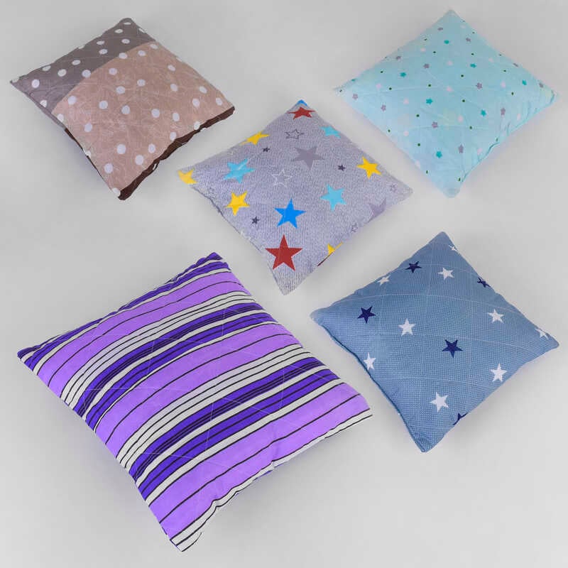 гр Подушка 50*50см. 505001 полікоттон, силікон (1) ВИДАЄТЬСЯ МІКС “Homefort“