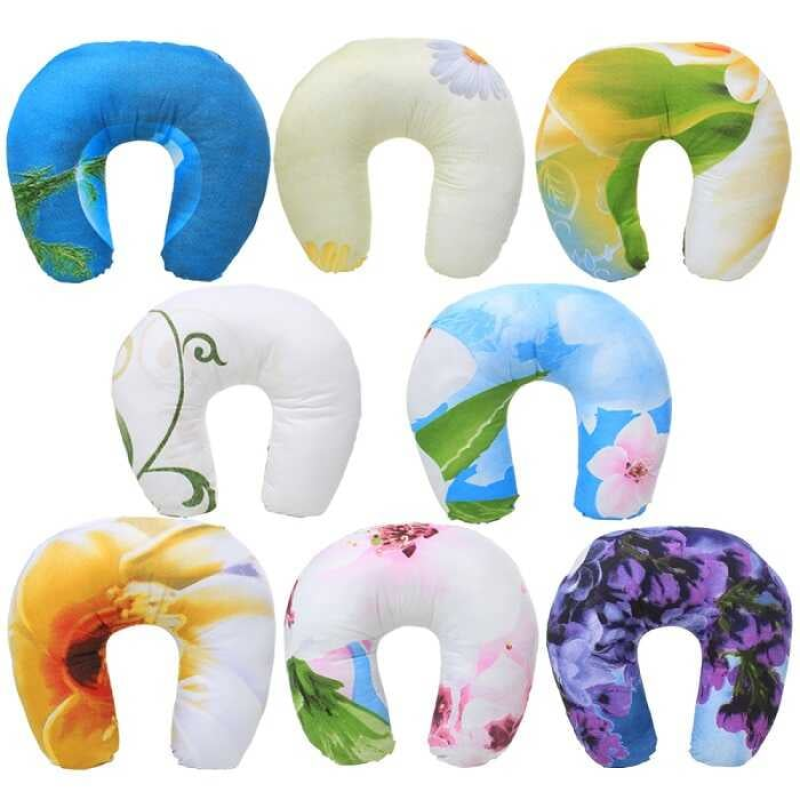 гр Подушка для подорожей “Travel“ 3010123 мікрофібра, силіконізоване волокно 200гр., кольорова (1) ВИДАЄТЬСЯ МІКС “Homefort“