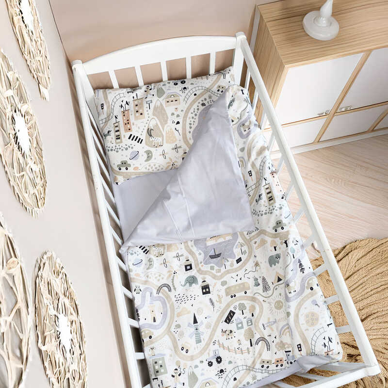 гр Постільний комплект “Пригоди“ 21398 (1) тканина ФЛАНЕЛЬ, розмір 110*90 см “Bimbo“