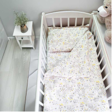 гр Постільний комплект “Тварини“ 32417 (1) тканина ФЛАНЕЛЬ, розмір 110*90 см “Bimbo“