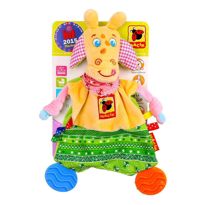 гр Прорізувач МС 160201-01 Зоо Жираф Бешкетник (5) “Масік“,  у пакеті