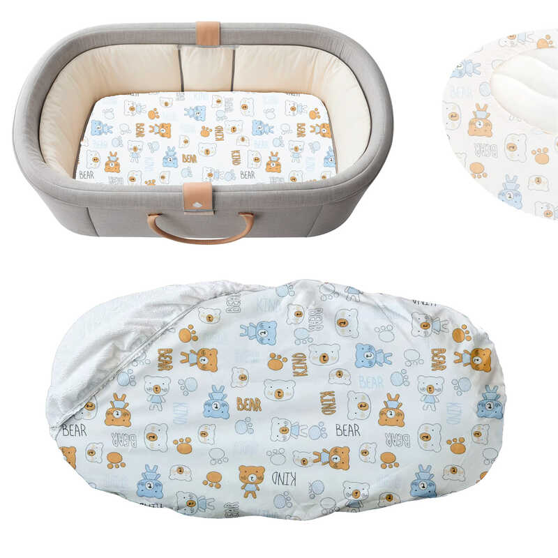 гр Простирадло на резинці АКВА-СТОП для дитячого візочка 78055 (1) тканина мембранна МАХРА, СИТЕЦЬ, розмір 80*45 см “Bimbo“