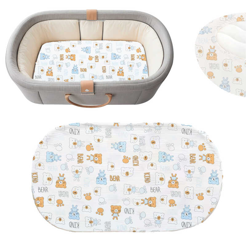 гр Простирадло на резинці для дитячого візочка 99593 (1) тканина СИТЕЦЬ, розмір 80*45 см “Bimbo“