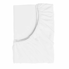 гр Простирадло на резинці для дитячого ліжечка 87167 (1) тканина РАНФОРС, колір - білий, розмір 120*60 см “Bimbo“