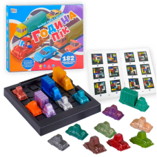 гр Розвиваюча гра “Година пік“ UKB-B 0035 (18) “4FUN Game Club“, зручний органайзер для зберігання машинок, машинки, ігрова платформа, українською мовою, в коробці