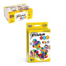 гр Настільна розважальна гра “Brainbow HEX“ G-BRH-01-01 (32) “Danko Toys“, ОПИС УКР/РОС. МОВАМИ