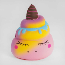 Антистрес-сквіш C 49673 (600) ЦІНА ЗА 1 ШТУКУ, “Єдиноріжка“, в пакеті