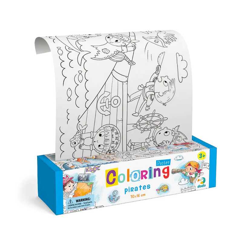 гр Розмальовка “Пірати“ 300329 (60) “Dodo“ 70х16см, в коробці