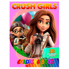 гр Розмальовка 18 кольорових малюнків “Crush Girls“ 9789655322903 (50) “Jumbi“