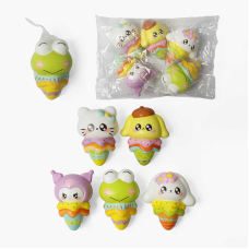 Антистрес-сквіш C 68764 (600) ЦІНА ЗА 1 ШТУКУ, ароматизований, в пакеті, ВИДАЄТЬСЯ МІКС ВИДІВ 