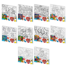 гр Розмальовка за номерами. Coloring by numbers CBN-01-01,02,03,04..10 розмір 31см*31см с.1 (10) “Danko Toys“