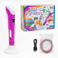 гр Ручка 3D 74328 (12/2) “4FUN Game Club“, USB-кабель живлення, в коробці 