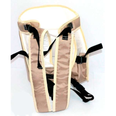 гр Рюкзак-кенгуру №6 - 0428 (1) сидячи, колір бежевий, для дітей з тримісячного віку, в пакеті