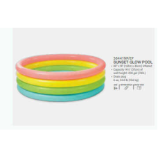 Intex Басейн 56441 NP “Веселка“ (6) 4 кільця, розміром 168-45см, обсяг: 780л при наповненні 80, від 3 років