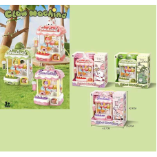 Ігровий автомат 666-6 ABC (6) 3 види, світло, мелодія, режим без звуку, на батарейках/від мережі, м’які іграшки, монетки, в коробці, ВИДАЄТЬСЯ ТІЛЬКИ МІКС ВИДІВ