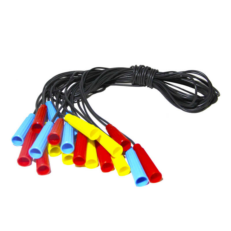 гр Скакалка резинова чорна S0024 (10) довжина 2,8 м. ЦІНА ЗА ЗВ’ЯЗКУ, У ЗВ’ЯЗЦІ 10ШТ “M Toys“