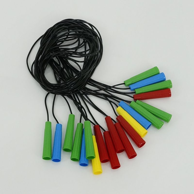 гр Скакалка №2 чорна 034/3 (10) довжина 2.2м ЦІНА ЗА ЗВ’ЯЗКУ, У ЗВ’ЯЗЦІ 10ШТ, “BAMSIC“