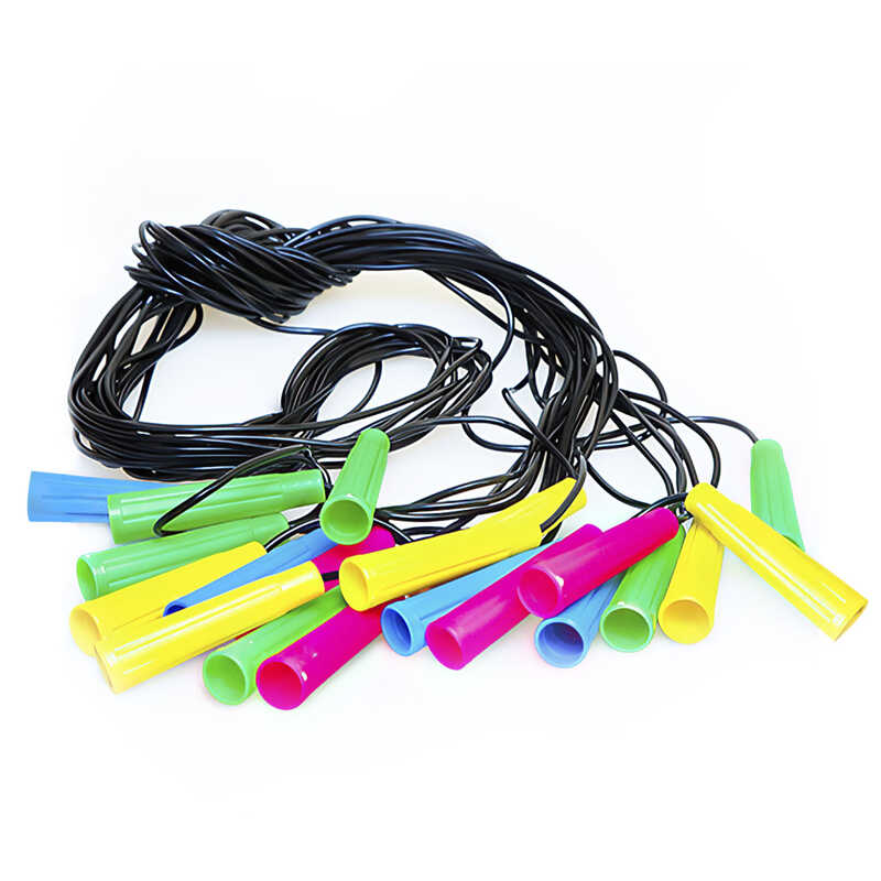 гр Скакалка №7 чорна 5мм 2,8см 035/11 (10) ЦІНА ЗА ЗВ’ЯЗКУ, У ЗВ’ЯЗЦІ 10ШТ “BAMSIC“