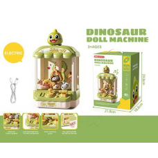 Ігровий автомат 668-119 (24) мелодія, звукові ефекти, підсвічування, працює від батарейок та від мережі, регулювання гучності, механічний важіль, USB-кабель, м“які іграшки, муляжі монет, в коробці