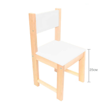 гр Стільчик №25 колір білий (1) “Ігруша“