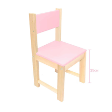 гр Стільчик №25 колір рожевий (1) 13870 “Ігруша“