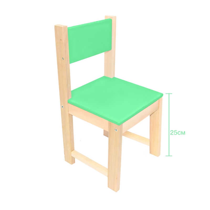 гр Стільчик №25 колір салатовий (1) 13868 “Ігруша“